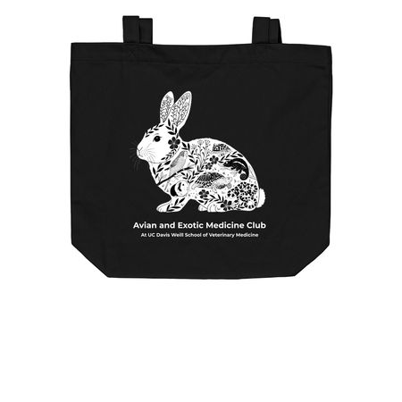 AEMC Merch, a Black Organic Cotton Tote Bag