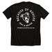 Ball Buster Crew&nbsp;, a Solid Black Blend Premium Unisex Tee (back-view)