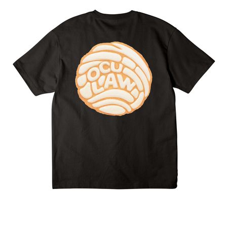 HLLSA "Concha" T-Shirt, a Black Unisex Heavyweight Tee