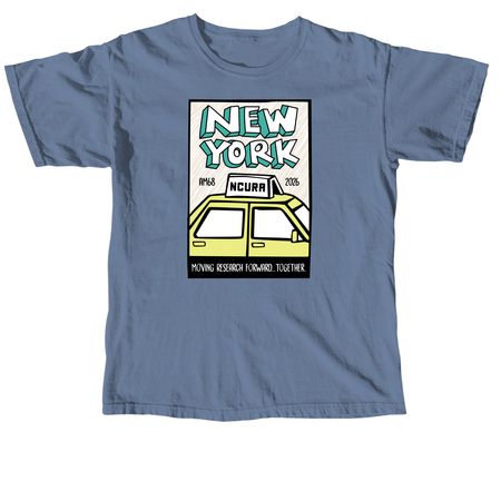 AM68 Moving Forward, a Blue Jean Comfort Colors Unisex Tee