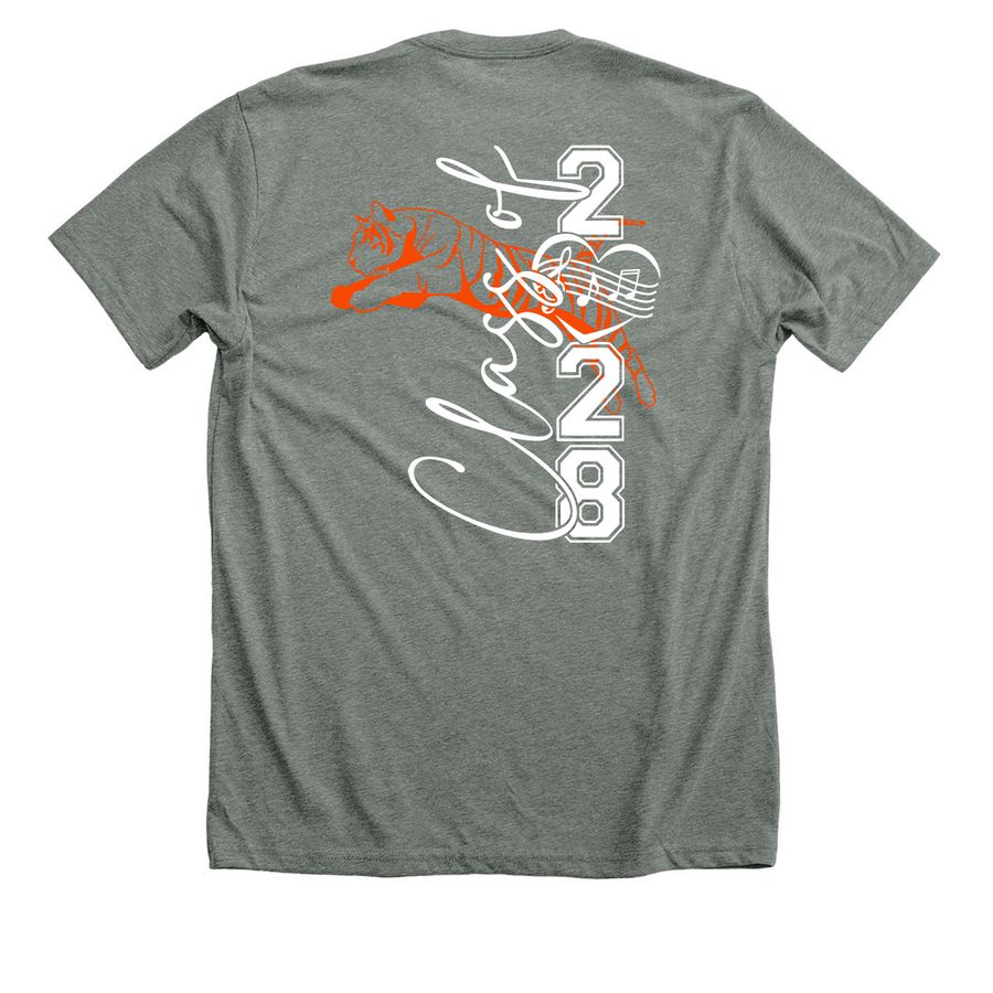 Grissom Class 2028, a Deep Heather Premium Unisex Tee