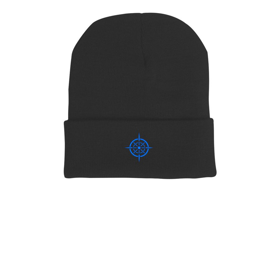 ?? ICE ENERGY BEANIE, a Black Printed Cuffed Beanie