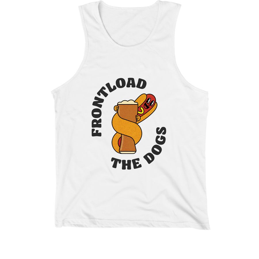 9-9-9 Challenge&nbsp;, a White Premium Cotton Tank