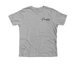 Bye Bye Birdie Merch, a Athletic Heather Premium Youth Tee (back-view)