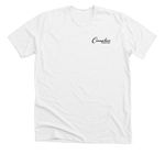 Bye Bye Birdie Merch, a Solid White Blend Premium Unisex Tee (back-view)