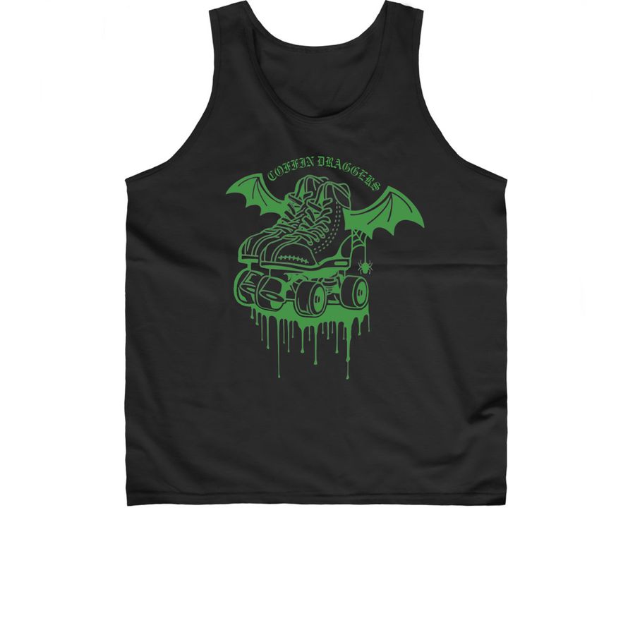 COFFIN DRAGGERS, a Black Classic Unisex Tank Top