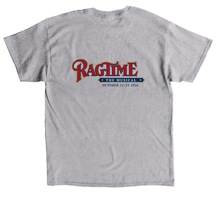 Ragtime, a Sport Grey Classic Unisex Tee (back-view)