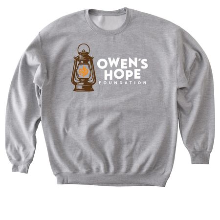 Owen's Hope Foundation, a Sport Grey Softstyle Crewneck Sweatshirt