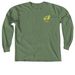 adult - ALT logo front & full design back, a Hemp Comfort Colors Long Sleeve Tee