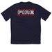 IAFF Workout Shirt - Red, a True Navy Classic Performance Tee (back-view)