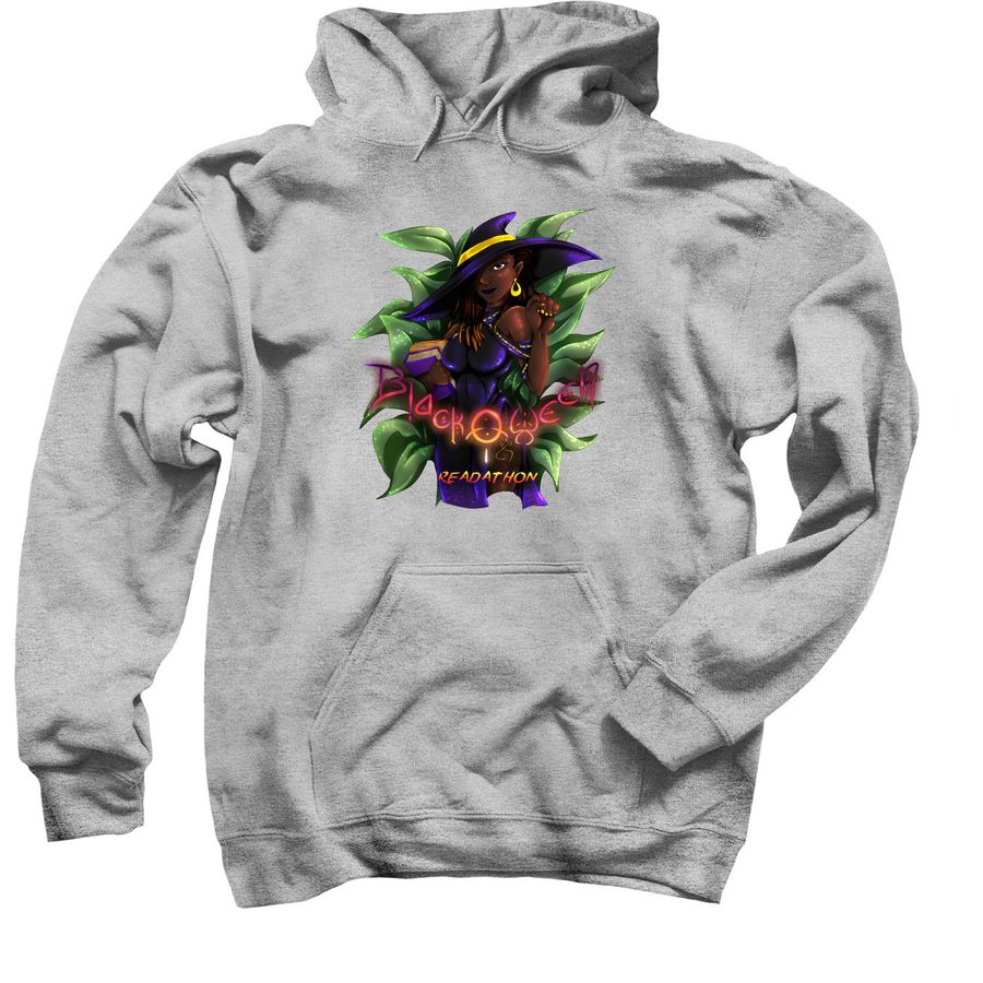 Blackoween Readathon Hoodies, a Sport Grey Pullover Hoodie