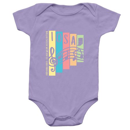Baby, a Lavender Infant Onesie