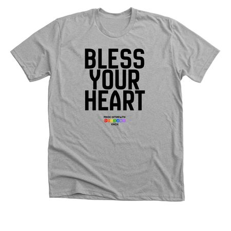 BLESS YOUR HEART COLLECTION, a Athletic Heather Premium Unisex Tee