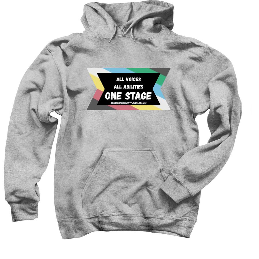 Accessible Stages Collaborative - Hoodie, a Sport Grey Pullover Hoodie