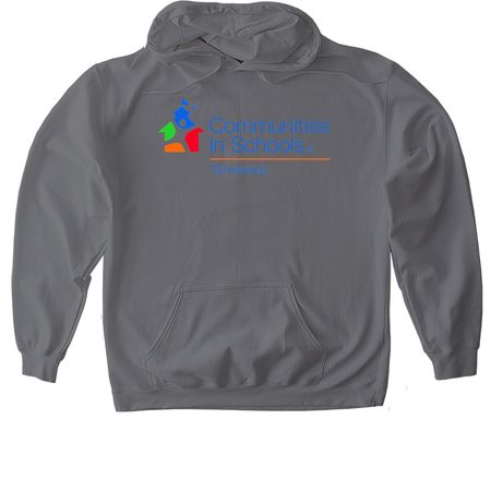 CISTN Shirts and Hoodies-Blue, a Charcoal Gildan Softstyle Pullover Hoodie