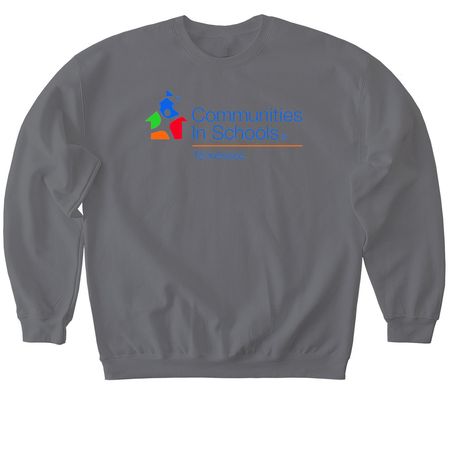 CISTN Shirts and Hoodies-Blue, a Charcoal Softstyle Crewneck Sweatshirt