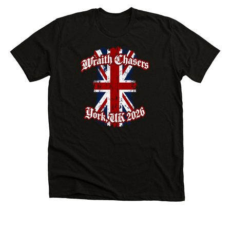 York, UK 2026, a Black Heather Premium Unisex Tee