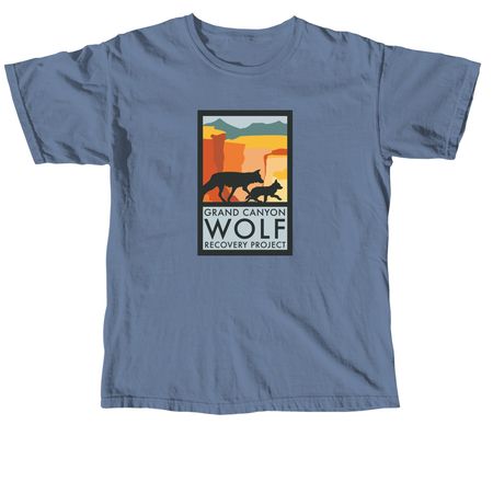 GCWRP Large Logo Merch, a Blue Jean Comfort Colors Unisex Tee