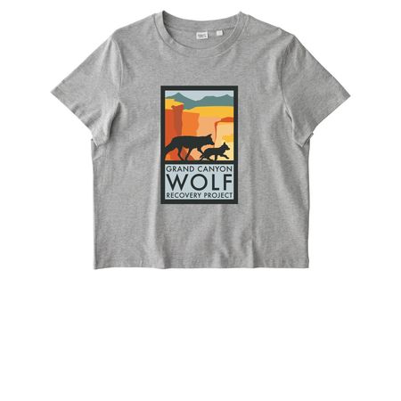 GCWRP Large Logo Merch, a Cool Heather Grey Stanley/Stella Women?s Stella Muser Tee