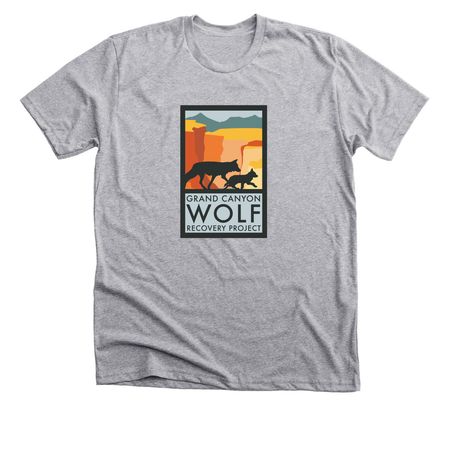 GCWRP Large Logo Merch, a Athletic Heather Premium Unisex Tee