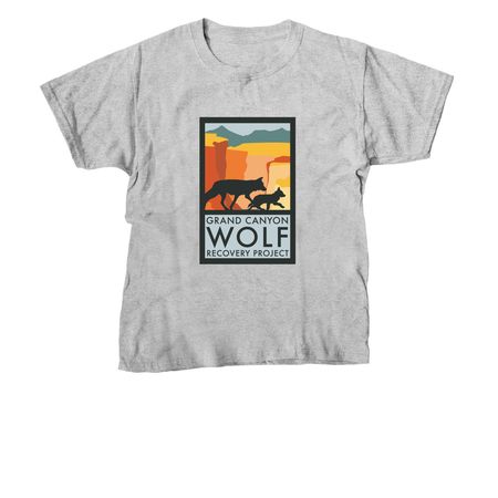 GCWRP Large Logo Merch, a Sport Grey Youth Unisex Tee