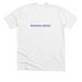 MG BLUE, a Solid White Blend Premium Unisex Tee