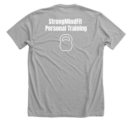 Girl Gang, a Athletic Heather Premium Unisex Tee (back-view)