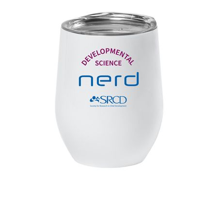 Child Development Wine Mug, a White Insulated Wine Cup