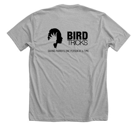 Where the people aren't, a Athletic Heather Premium Unisex Tee (back-view)