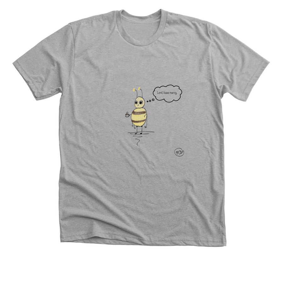 Bee-Alive, a Athletic Heather Premium Unisex Tee