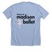 SMB Adult, a Heather Baby Blue Premium Unisex Tee (back-view)
