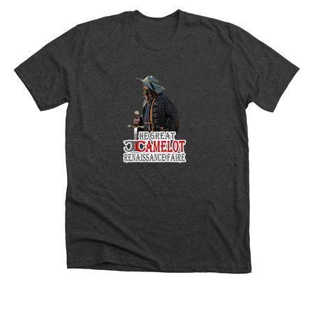 The Wonderful Bubble Wizard!, a Dark Grey Heather Premium Unisex Tee