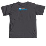 Texas Wesley x Pride Month&nbsp;, a Graphite Comfort Colors Unisex Tee (back-view)