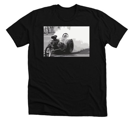 STEPHEN PEARCY Vintage Top Fuel Dragster USA&nbsp;, a Solid Black Blend Premium Unisex Tee