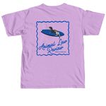 ALR Shirts/Sweatshirts, a Neon Violet Comfort Colors Unisex Tee (back-view)