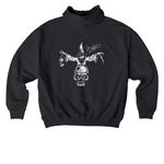 Eco Wizard&nbsp;, a Black Stanley/Stella Cooper Dry Pullover Hoodie (back-view)