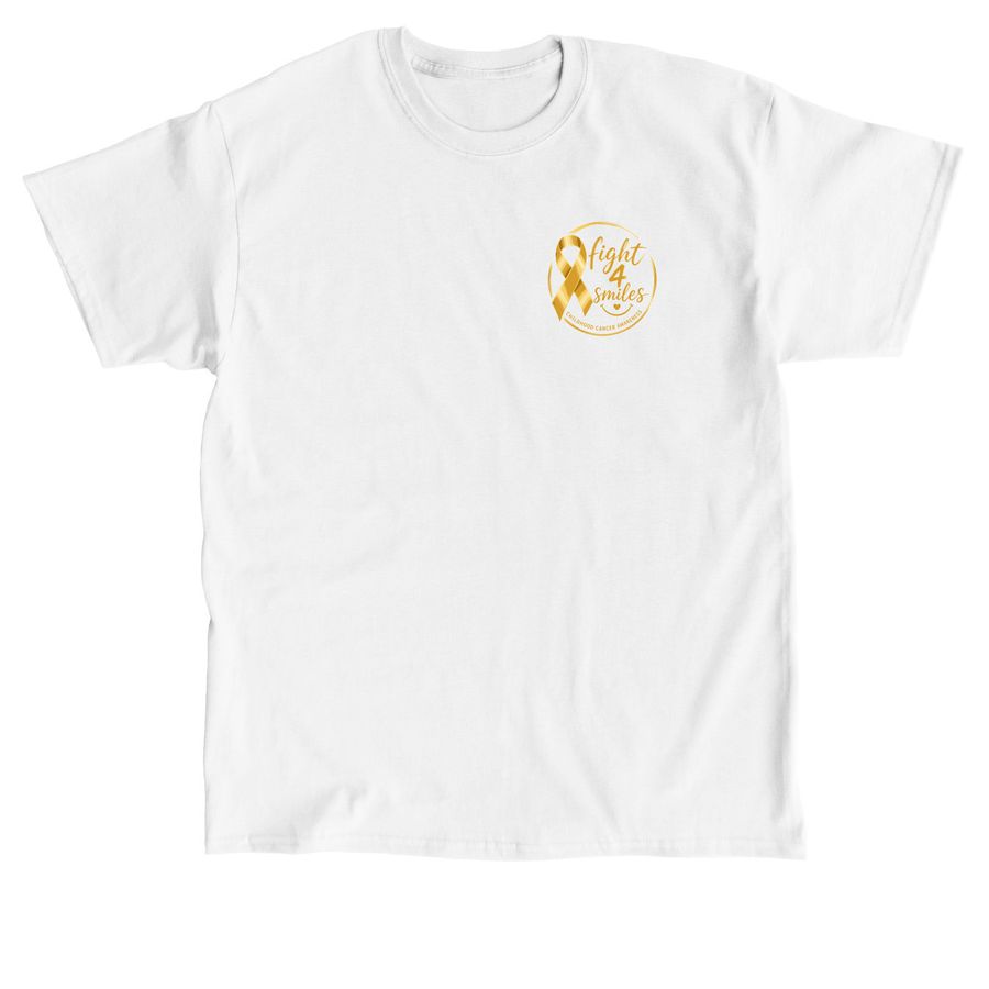 It's Cool to Go Gold! Fight 4 Smiles 2026, a White Classic Unisex Tee