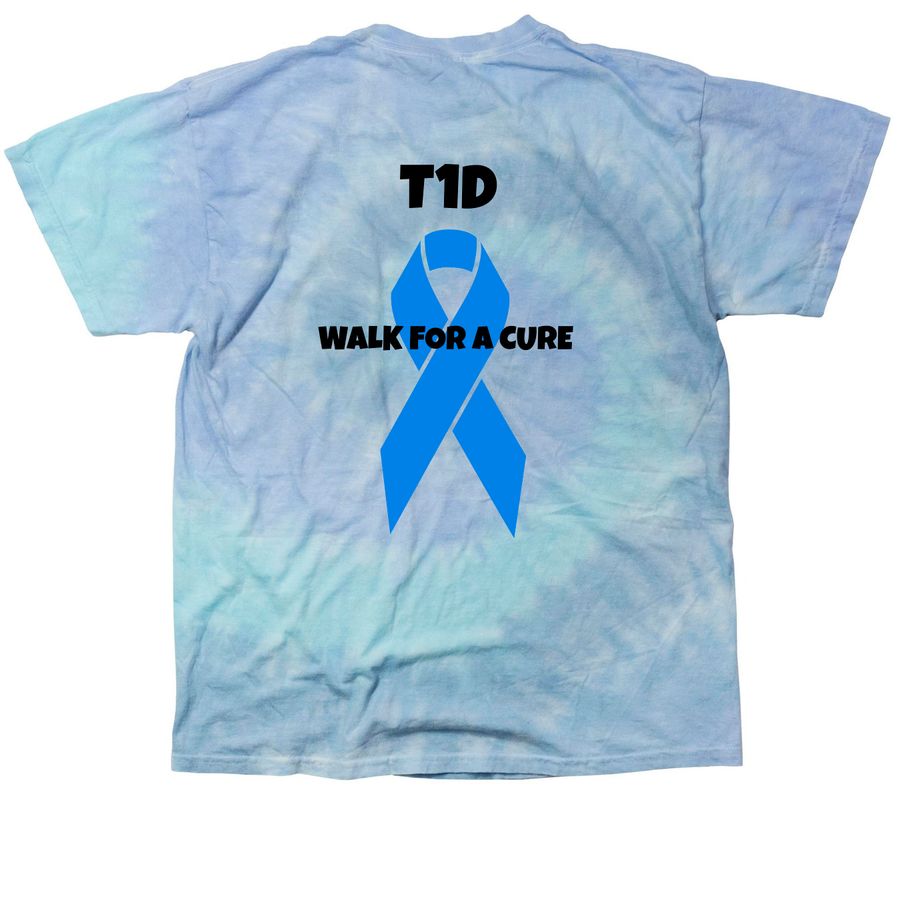 Story Rainbows Walk Team Shirts, a Lagoon Classic Tie Dye Tee (back-view)
