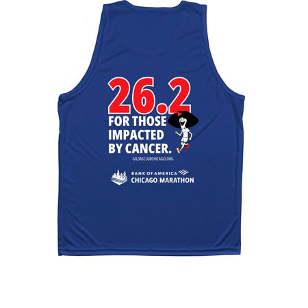 Team Gilda: 26.2, a True Royal Unisex Performance Tank