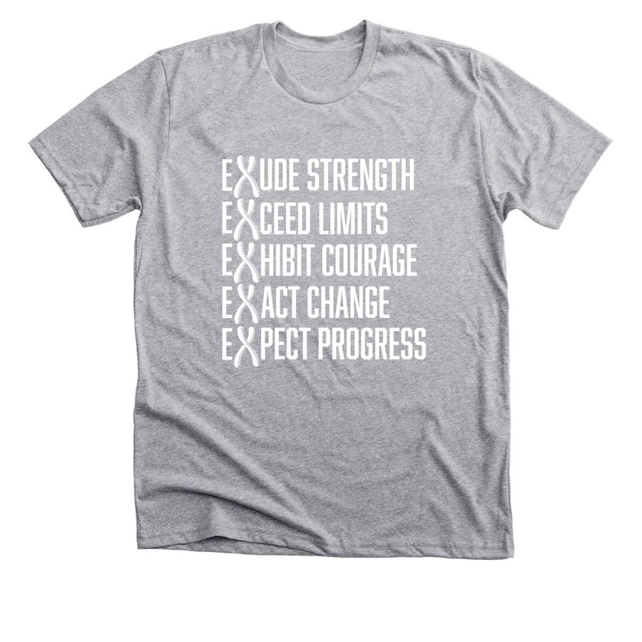 The eXceptional &nbsp;, a Athletic Heather Premium Unisex Tee