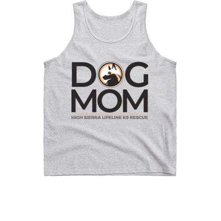 DOG MOM Tshirts & Tanks, a Sport Grey Classic Unisex Tank Top