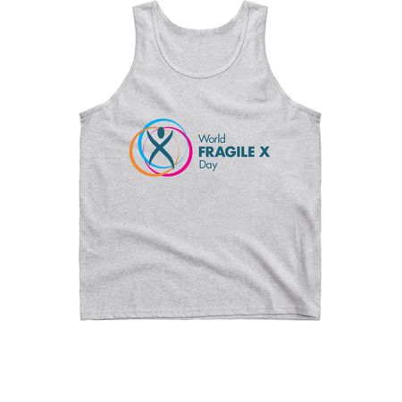 &nbsp;2026 World Fragile X Day Color_, a Sport Grey Classic Unisex Tank Top