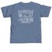50th Anniversary, a Blue Jean Comfort Colors Unisex Tee (back-view)