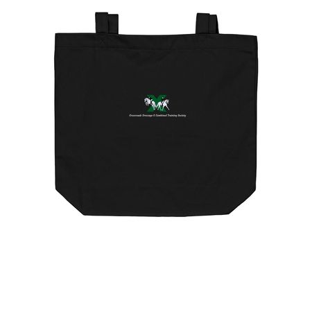 CDCTS Tote Bags, a Black Organic Cotton Tote Bag