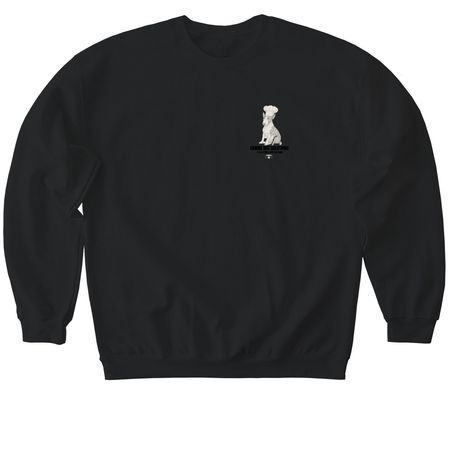 It All Starts With The Bowl, a Black Softstyle Crewneck Sweatshirt