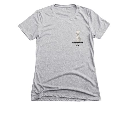 It All Starts With The Bowl, a Dark Heather Grey Women's Slim Fit Tee
