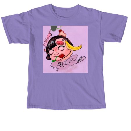 MaDD Piggy, a Violet Comfort Colors Unisex Tee