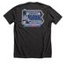 Lackawaxen EMS: No One Faces It Alone, a Dark Grey Heather Premium Unisex Tee (back-view)