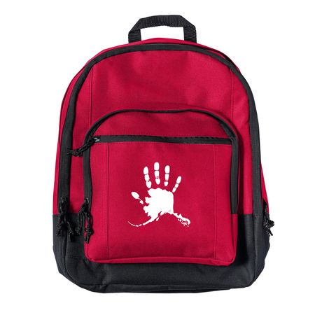 Red MMIP backpack, a Red Everyday Backpack