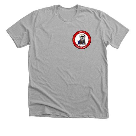 Karl's Krew - Black, a Athletic Heather Premium Unisex Tee